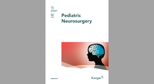 Pediatric Neurosurgery Publication Cover Image
