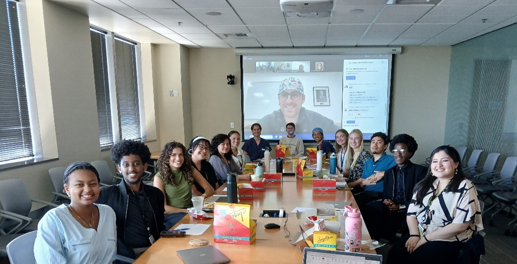 A group around a table